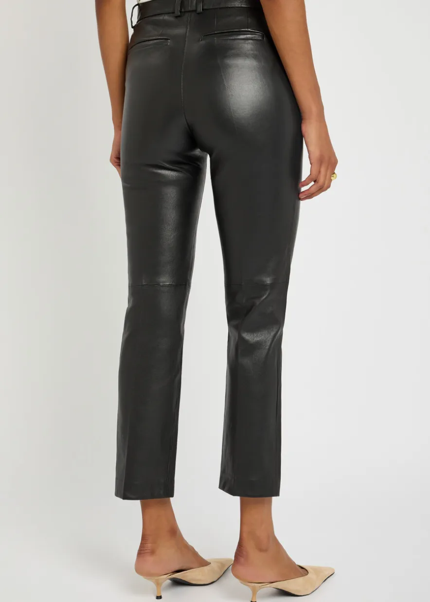 Coleman leather trousers