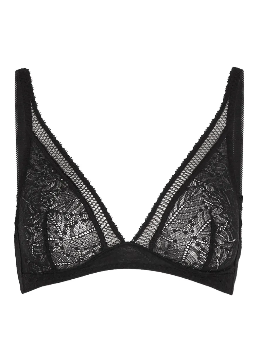 Comete lace soft-cup bra
