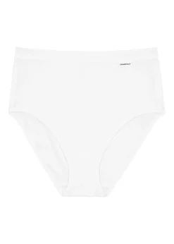 Comfort high-waist stretch-cotton briefs