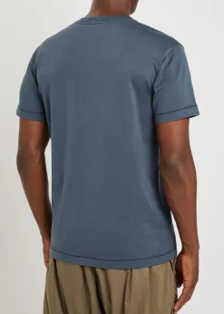 Compass logo cotton T-shirt