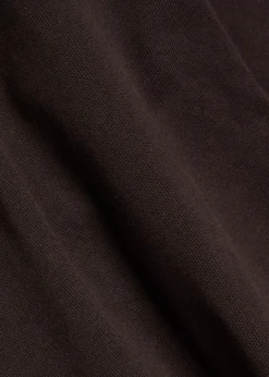 Contrasting collar cotton polo rugby jumper