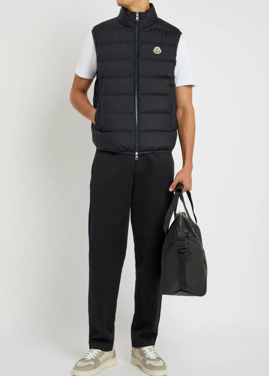 Contrin quilted shell gilet