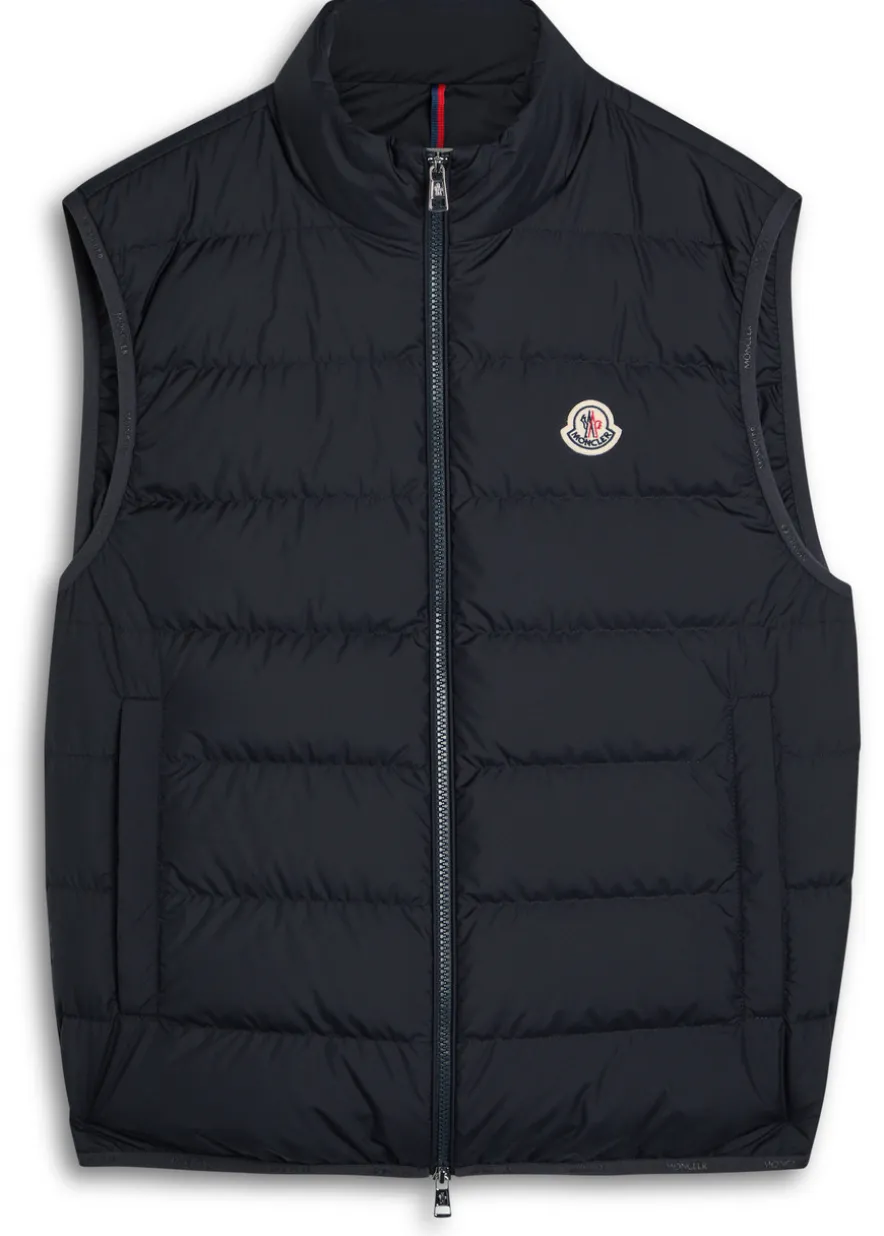 Contrin quilted shell gilet