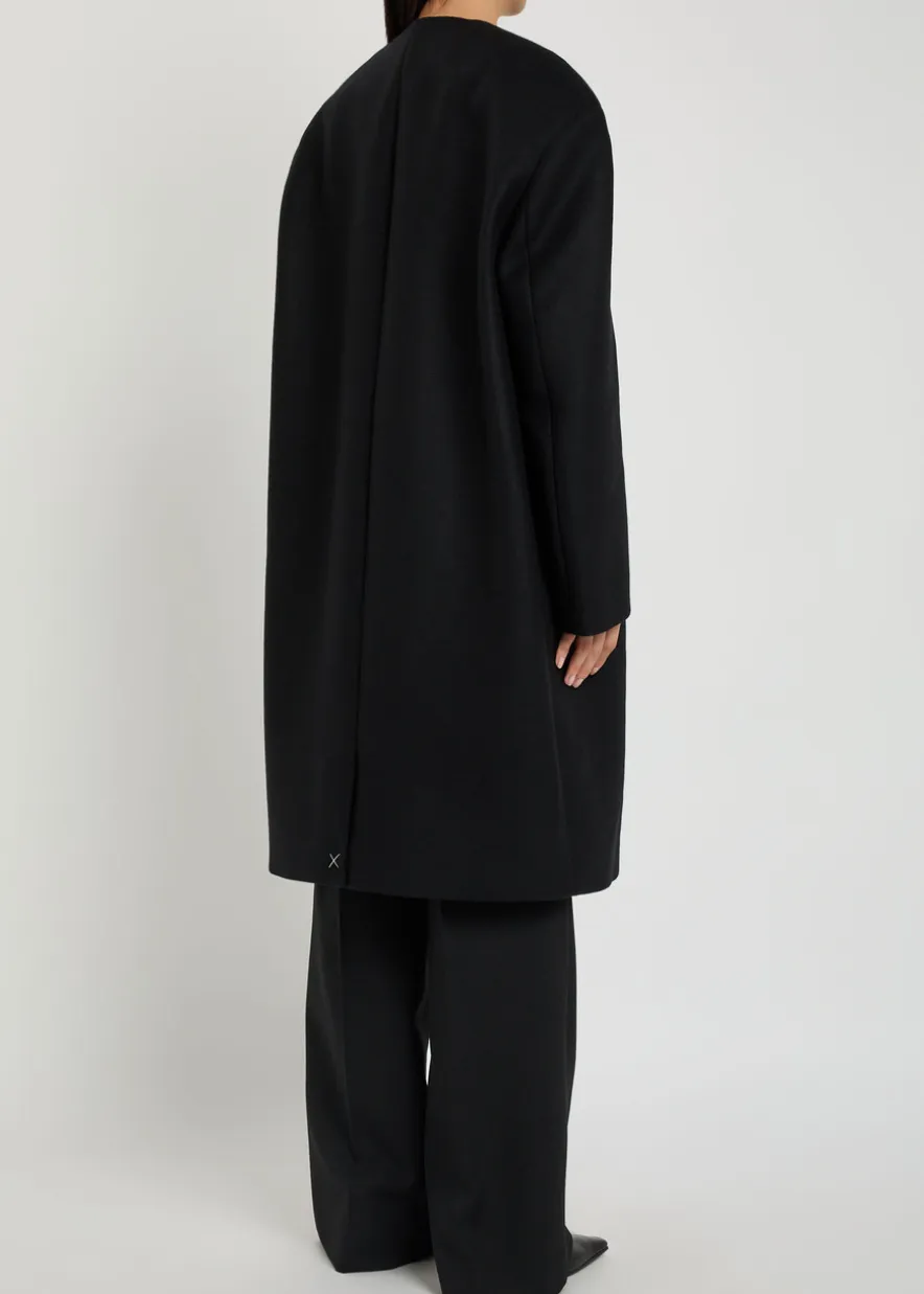 Cora wool and cashmere-blend coat
