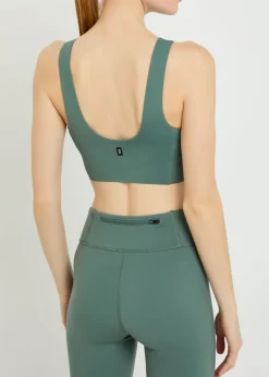Core 2 in 1 stretch-jersey crop top