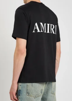 Core logo-print cotton T-shirt