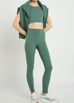 Core logo stretch-jersey leggings