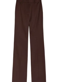 Corette straight-leg wool trousers