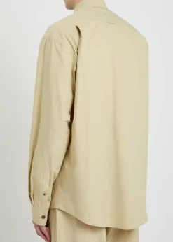 Cornelius patch-pockets cotton shirt
