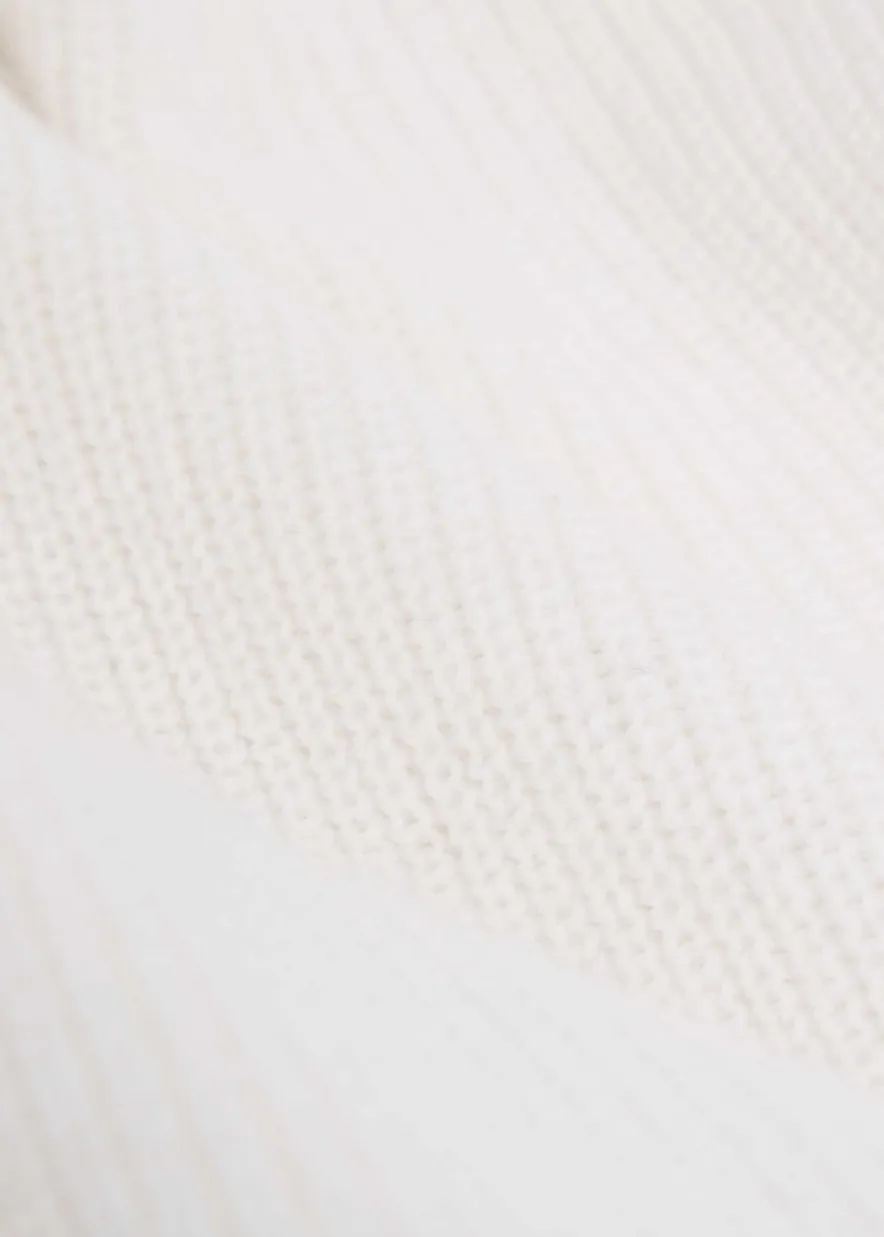 Cotton and cashmere-blend jumper