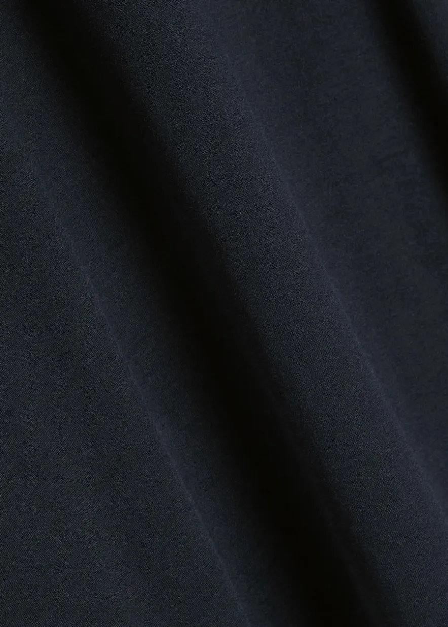 Cotton and silk-blend T-shirt