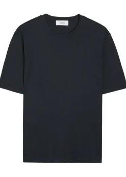 Cotton and silk-blend T-shirt