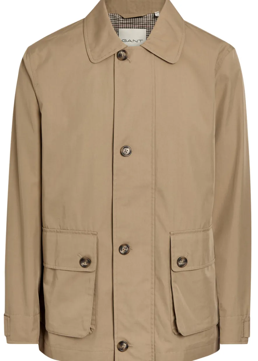 Cotton-blend barn jacket