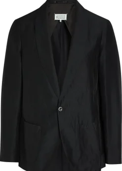 Cotton-blend blazer