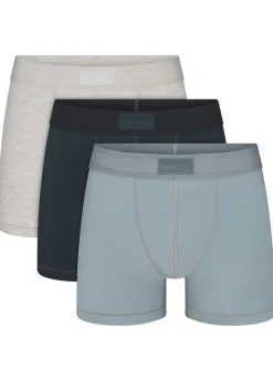 Cotton-blend 3" boxer briefs - set of three