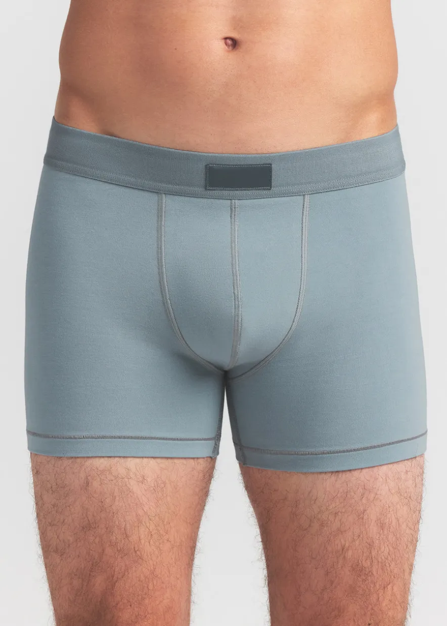 Cotton-blend 3" boxer briefs - set of three