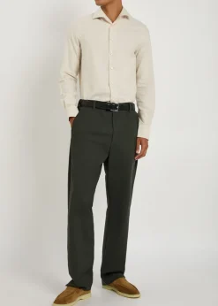 Cotton-blend shirt