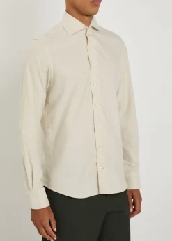 Cotton-blend shirt