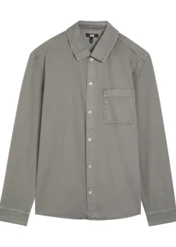 Cotton-blend shirt