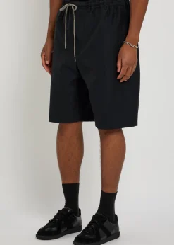 Cotton-blend shorts