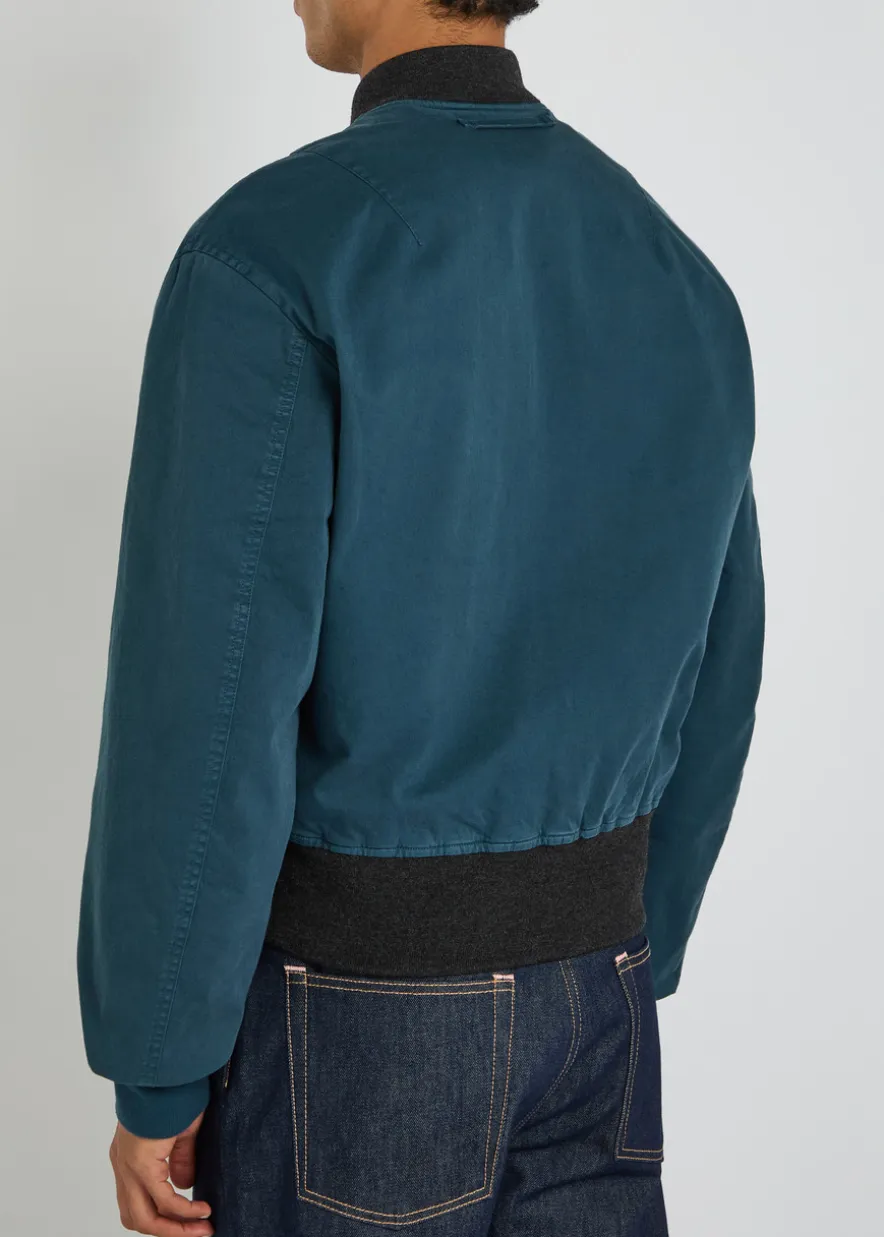 Cotton bomber jacket