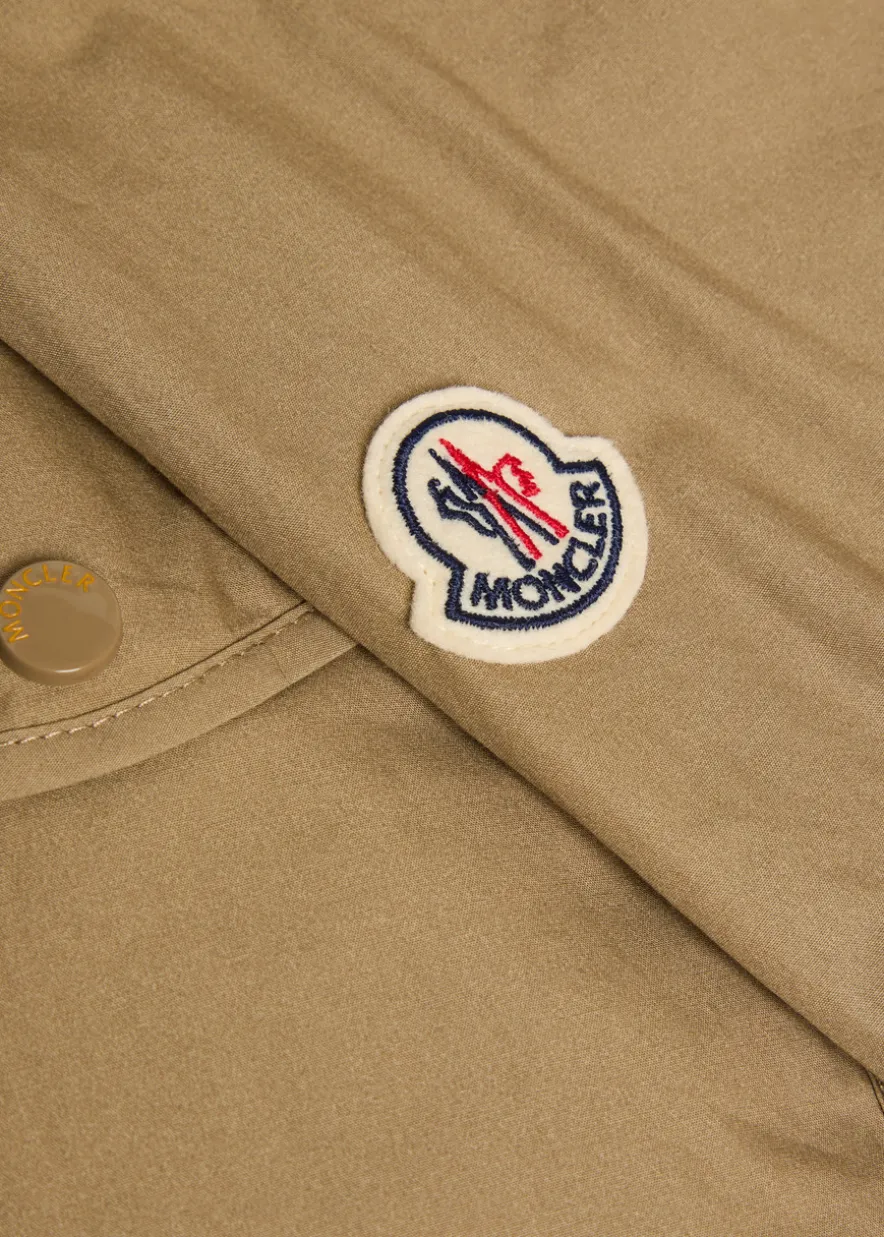 Cotton-poplin overshirt
