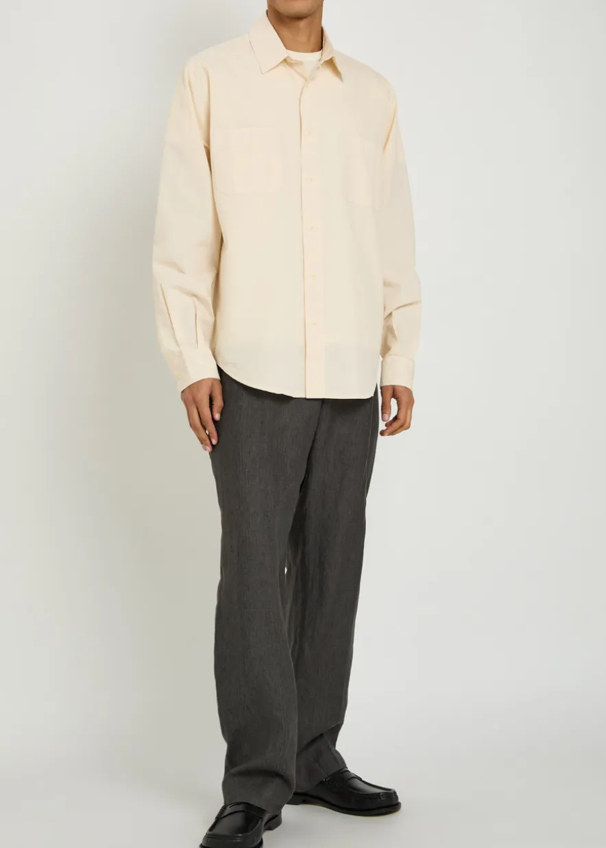 Cotton-poplin shirt