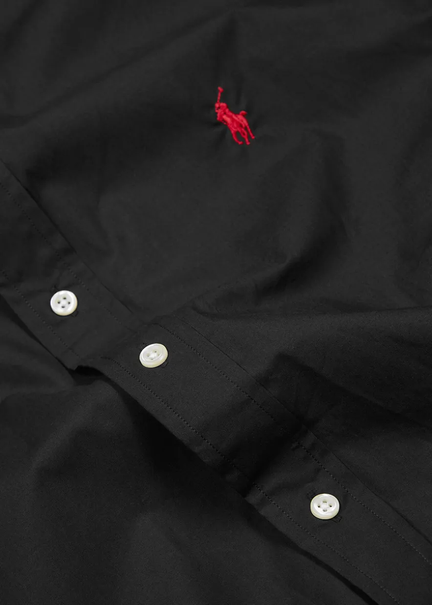 Cotton-poplin shirt