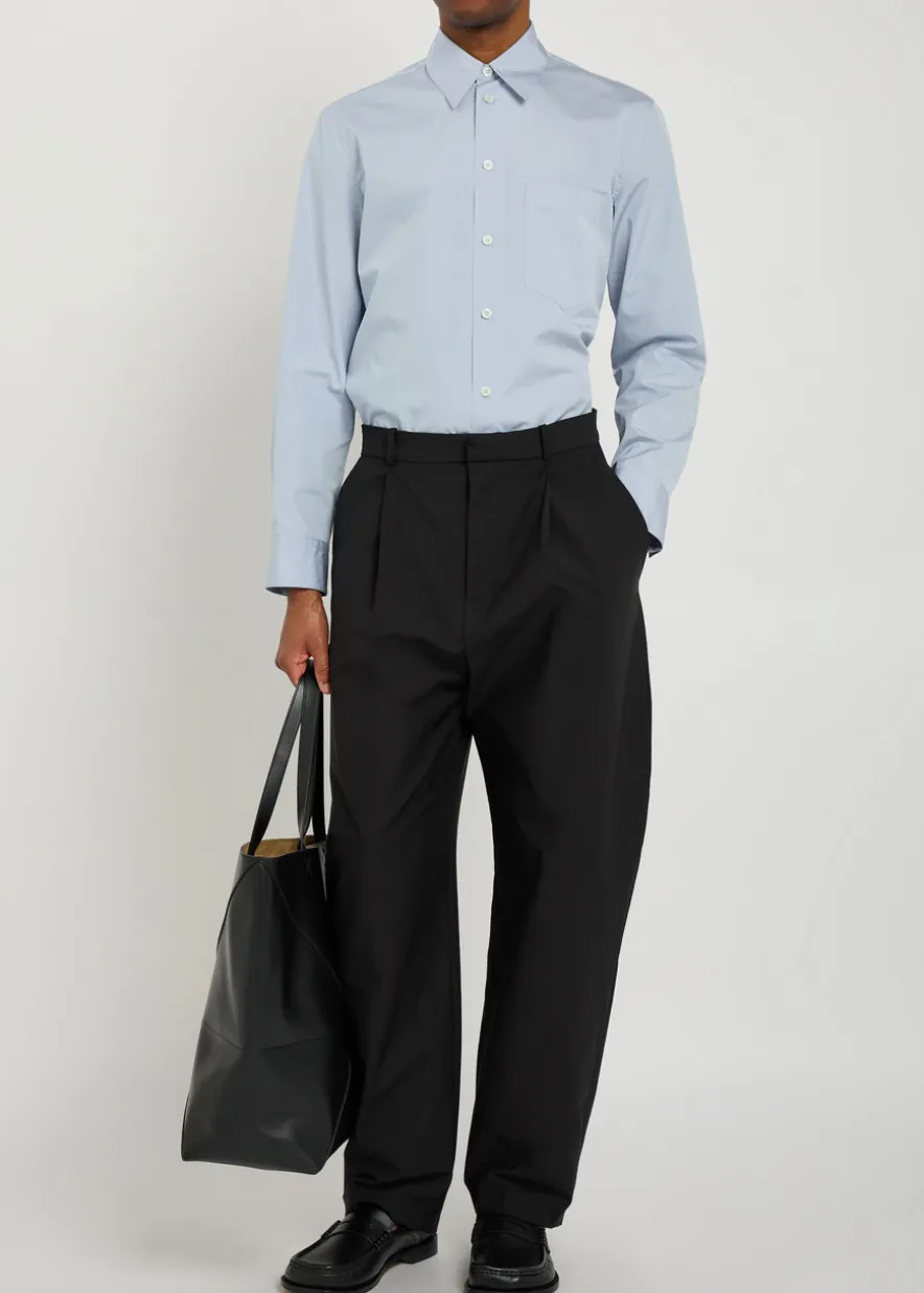 Cotton-poplin shirt