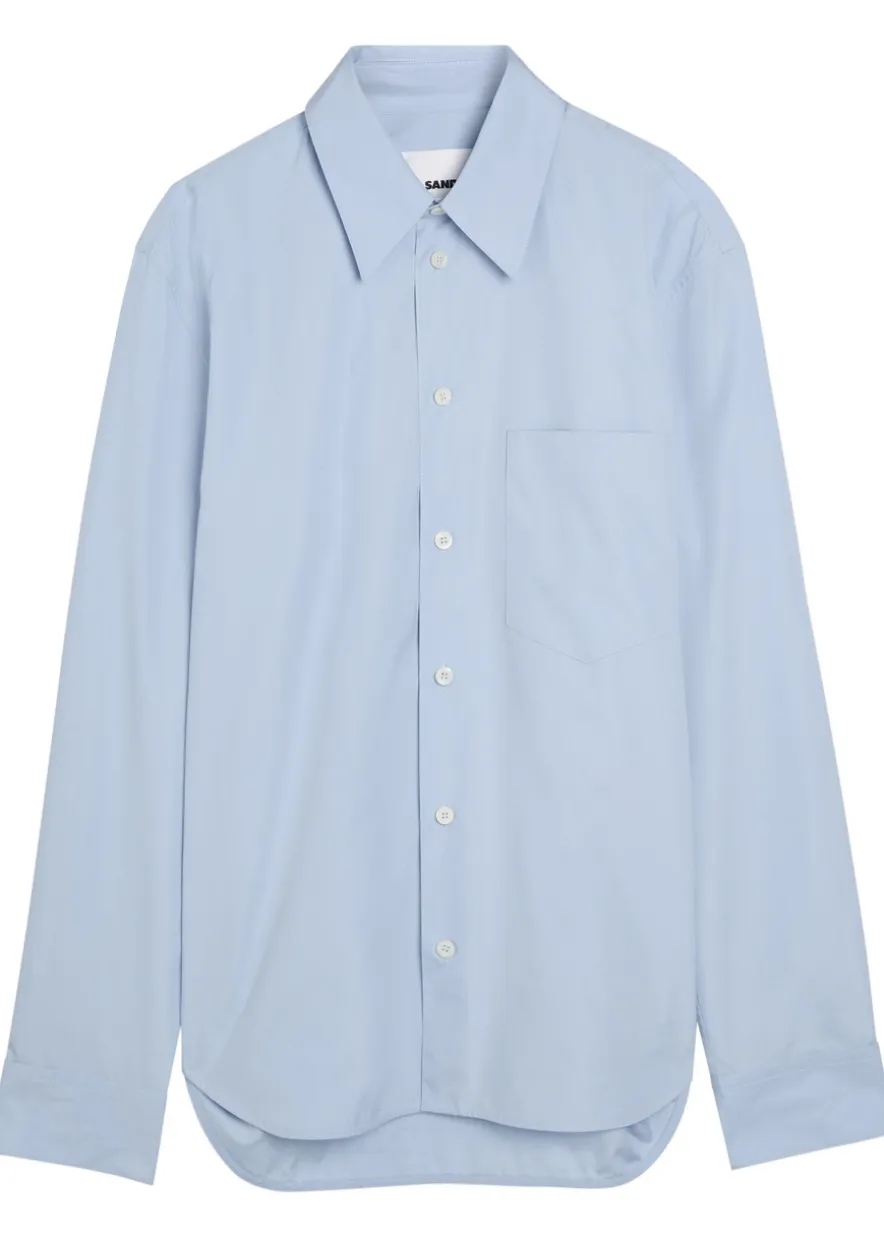 Cotton-poplin shirt