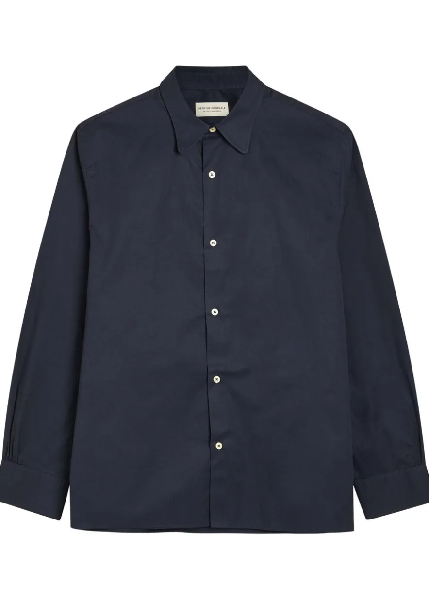 Cotton-poplin shirt