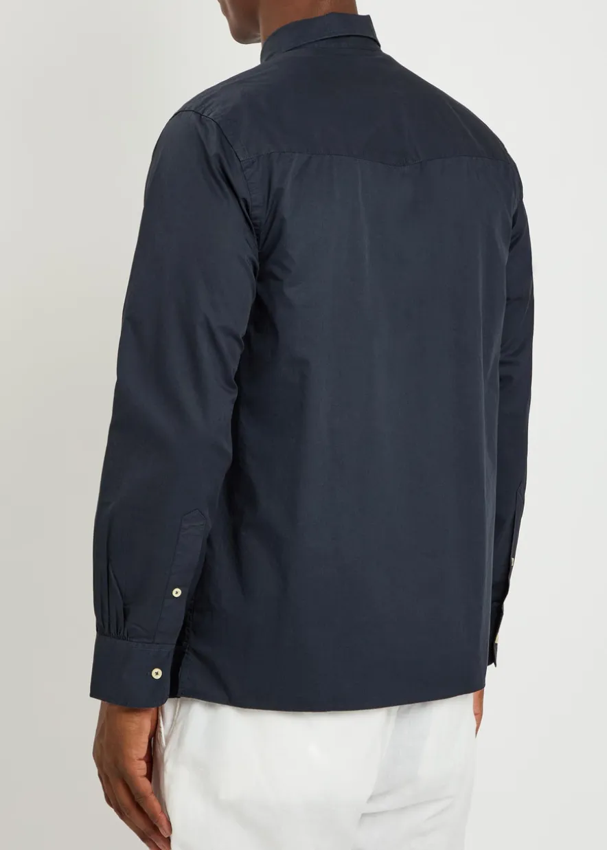 Cotton-poplin shirt