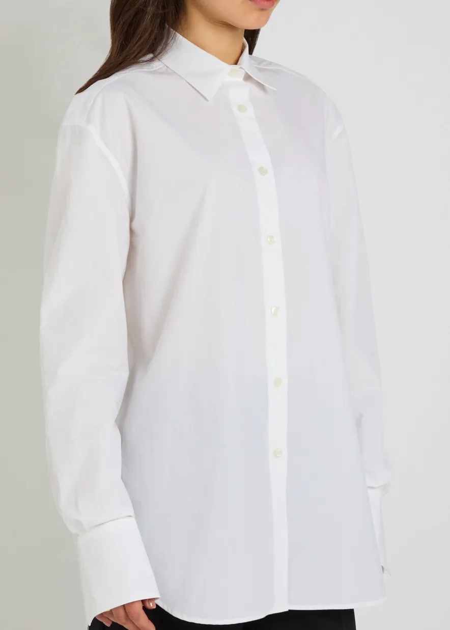 Cotton-poplin shirt