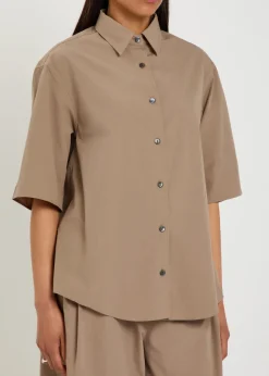 Cotton-poplin shirt