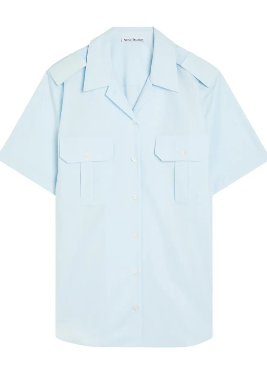 Cotton-poplin shirt