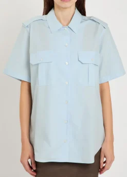 Cotton-poplin shirt