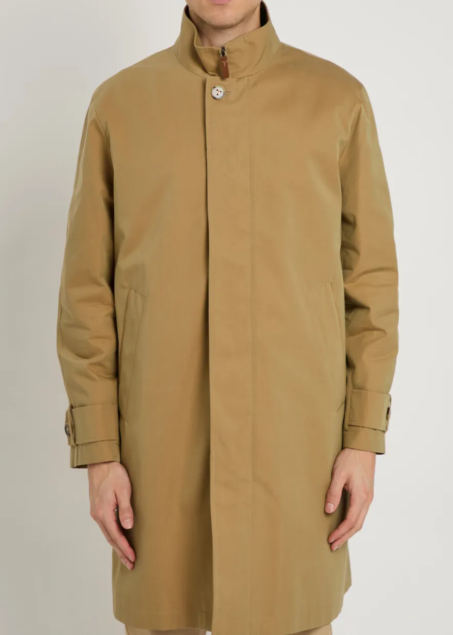 Cotton trench coat