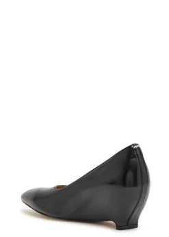 Court 55 heelless wedge pumps