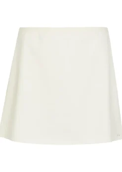 Court piqué ponte mini tennis skirt