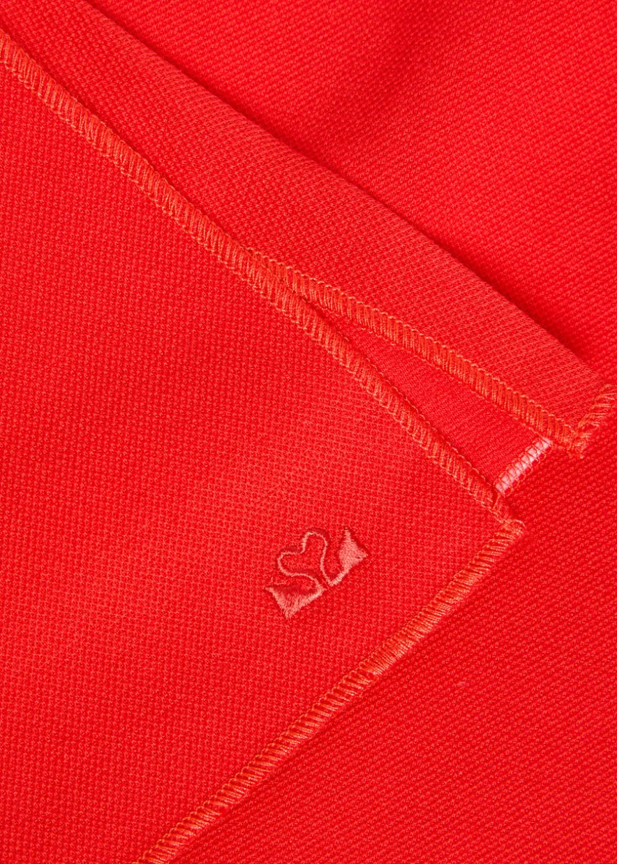 Court piqué ponte mini tennis skirt