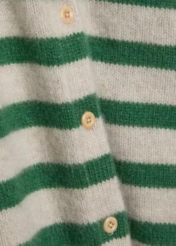 Cousteau striped cashmere cardigan