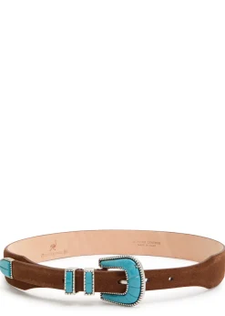 Crazy suede belt