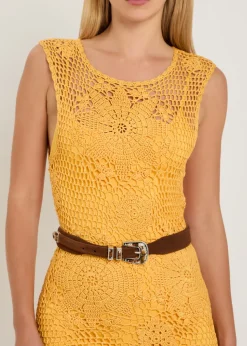 Crazy suede belt