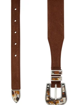 Crazy suede belt