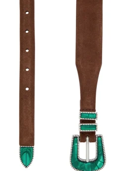 Crazy suede belt