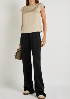 Crepe de chine top