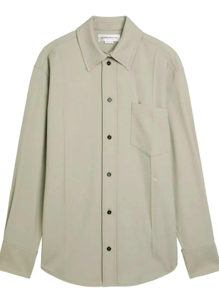 Crepe shirt