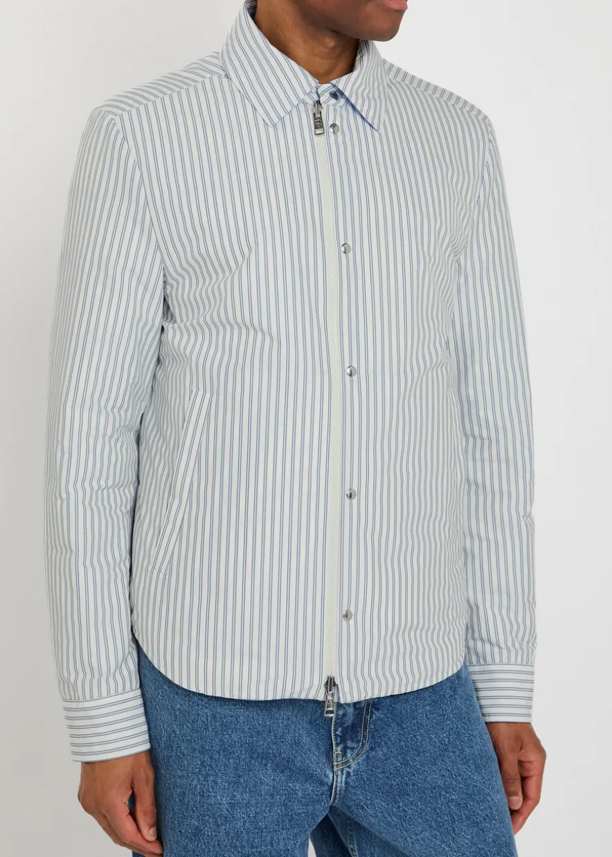 Cresent reversible cotton-blend poplin jacket