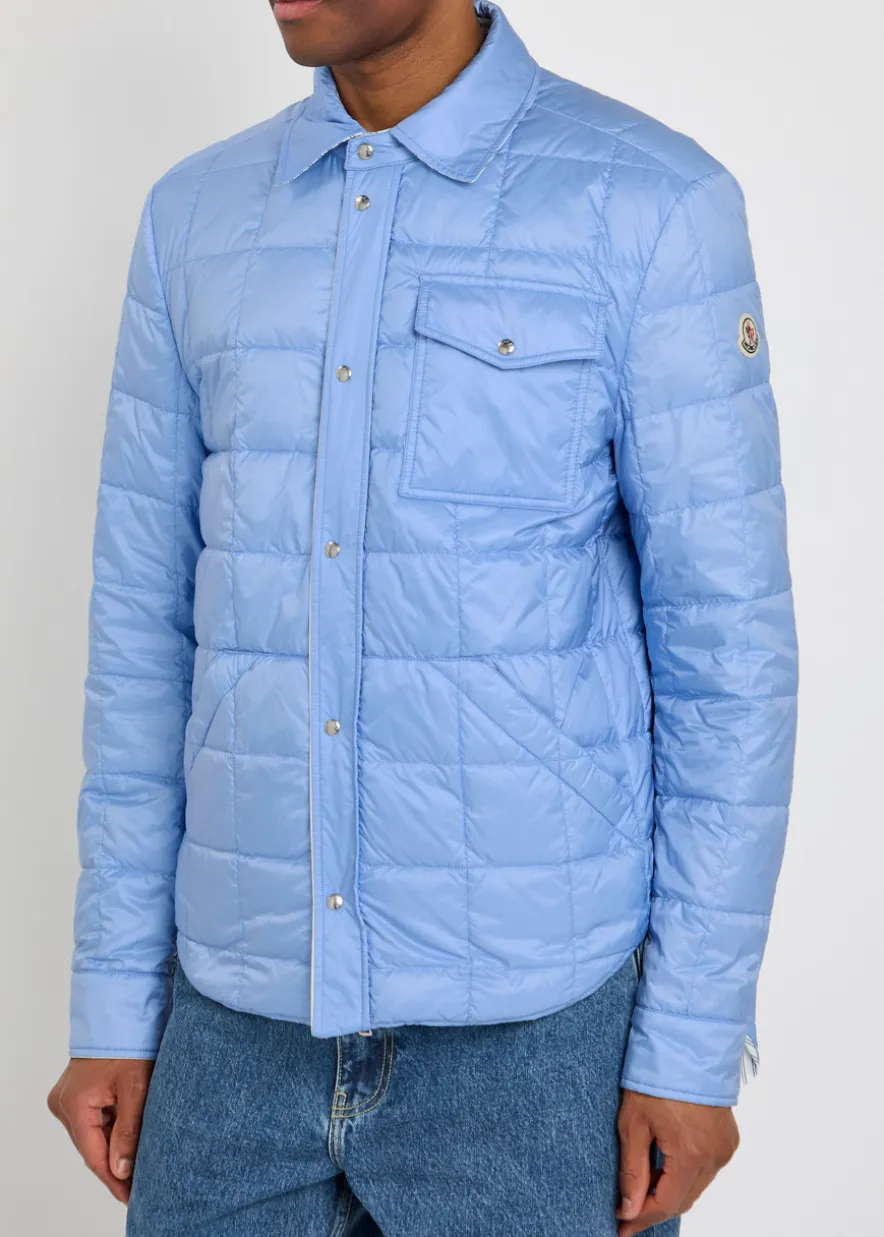 Cresent reversible cotton-blend poplin jacket