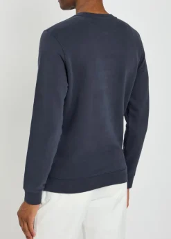Crew-neck cotton sweatshirt